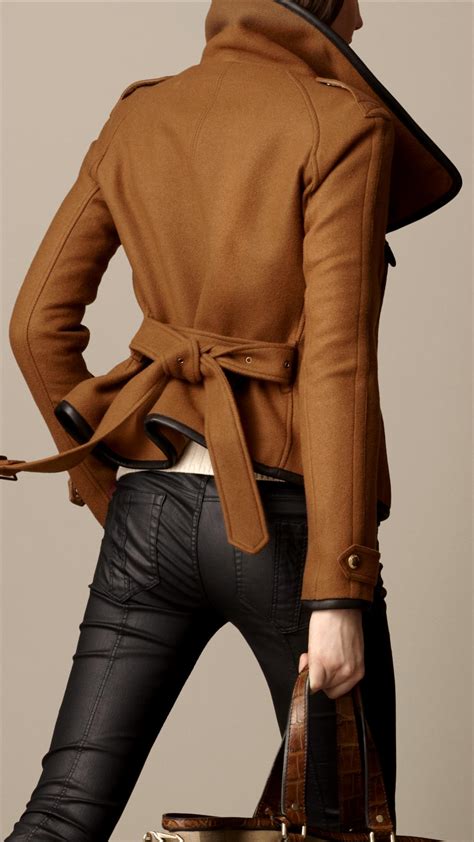 burberry brit blanket wrap jacket|Burberry coats for women.